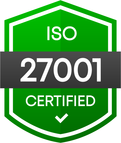 ISO 27001 Certified